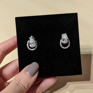 Nadri Drop Back Earrings